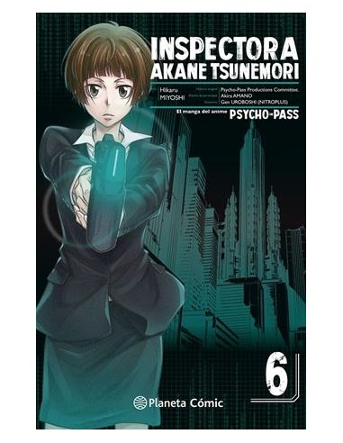 INSPECTORA AKANE TSUNEMORI (PSYCHO PASS) Nº06