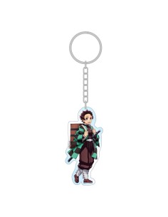 Kimetsu No Yaiba - Llavero acrilico Tanjiro Holographic -...