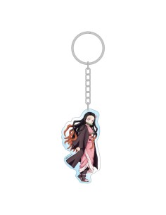 Kimetsu No Yaiba - Llavero acrilico Nezuko Holographic -...