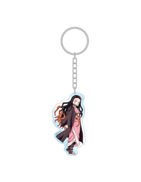Kimetsu No Yaiba - Llavero acrilico Nezuko Holographic - Sakami Merchandise