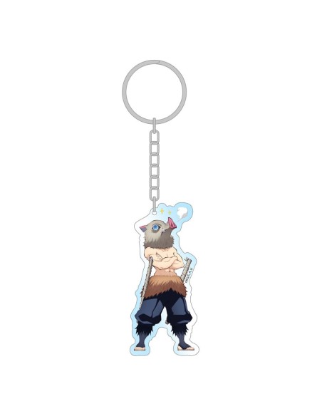 Kimetsu No Yaiba - Llavero acrilico Inosuke Holographic - Sakami Merchandise