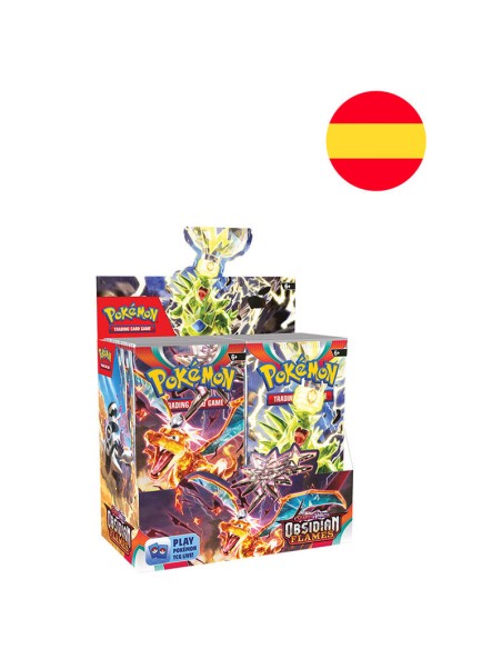 Pokemon - Cartas Entrenador Elite Llamas Obsidianas - Escarlata y Purpura