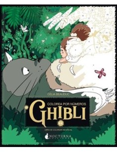 STUDIO GHIBLI: COLOREA POR NUMEROS