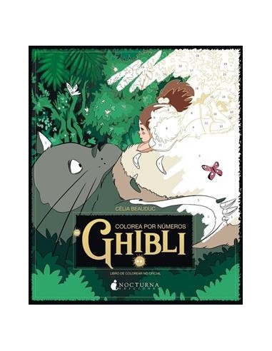 STUDIO GHIBLI: COLOREA POR NUMEROS