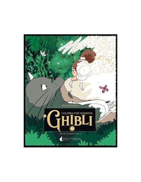 STUDIO GHIBLI: COLOREA POR NUMEROS