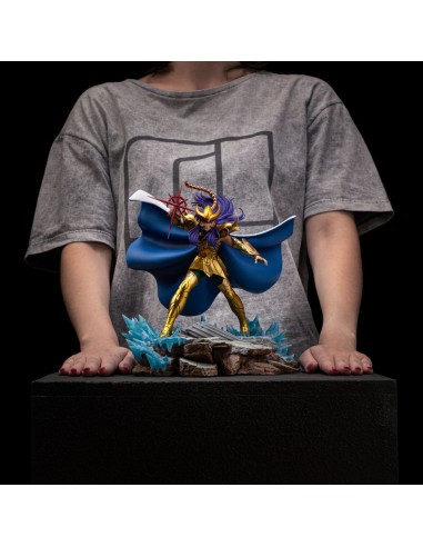 Saint Seiya - Art Scale Scorpio Milo - Iron...