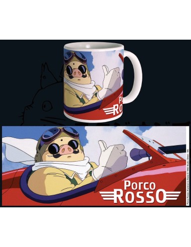 Studio Ghibli - Taza Porco Rosso - Semic
