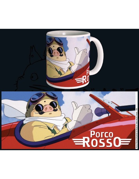 Studio Ghibli - Taza Porco Rosso - Semic