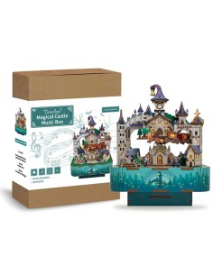 Maqueta musical - Castillo magico con luz - Tonecheer