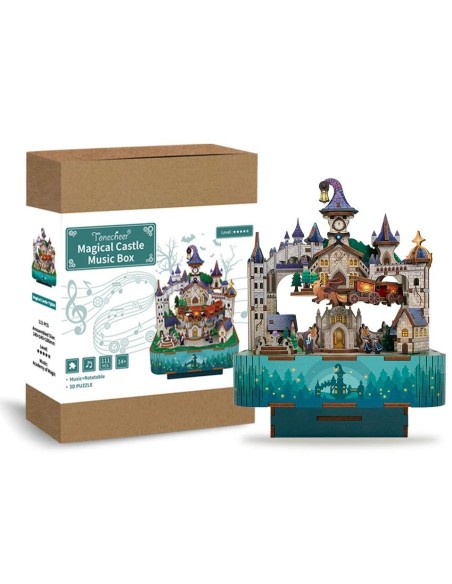 Maqueta musical - Castillo magico con luz - Tonecheer