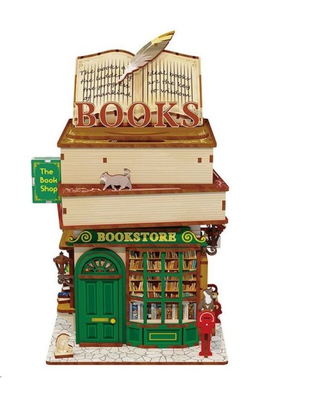 Maqueta - Libreria time con almacenaje - Tonecheer