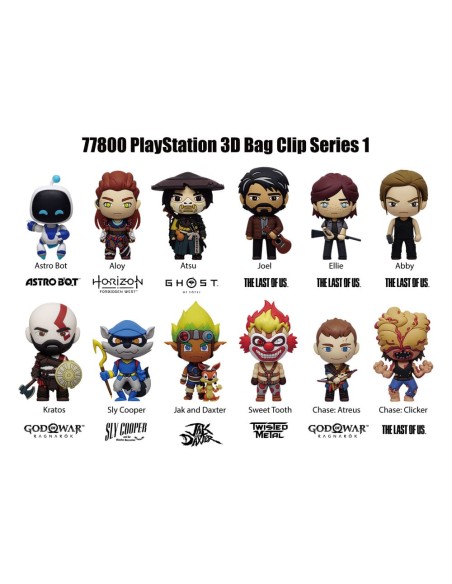 Playstation  - Colgantes PVC 3D Series 1 - Monogram Int.