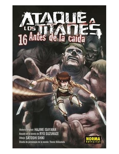 ATAQUE A LOS TITANES: ANTES DE LA CAIDA Nº16
