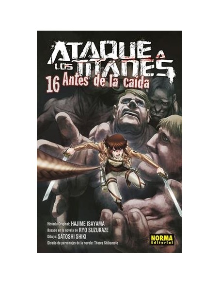 ATAQUE A LOS TITANES: ANTES DE LA CAIDA Nº16