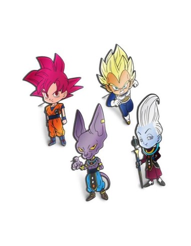 Dragon Ball - Set 4 Pins - Grupo Erik