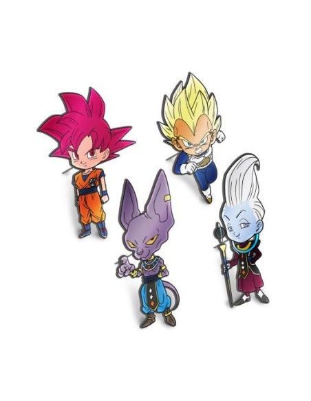Dragon Ball - Set 4 Pins - Grupo Erik
