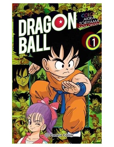 DRAGON BALL COLOR: ORIGEN Y RED RIBBON Nº01