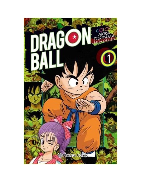 DRAGON BALL COLOR: ORIGEN Y RED RIBBON Nº01