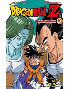 DRAGON BALL Z ANIME COMICS SAGA DEL COMANDO GINEW Nº 03