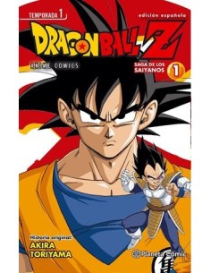 DRAGON BALL Z ANIME COMICS TEMPORADA 1: SAGA DE LOS...