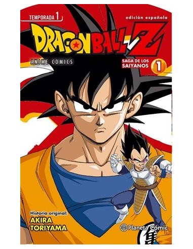 DRAGON BALL Z ANIME COMICS TEMPORADA 1: SAGA DE...