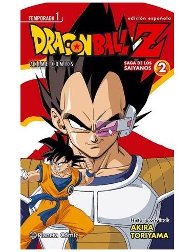 DRAGON BALL Z ANIME COMICS TEMPORADA 1: SAGA DE...