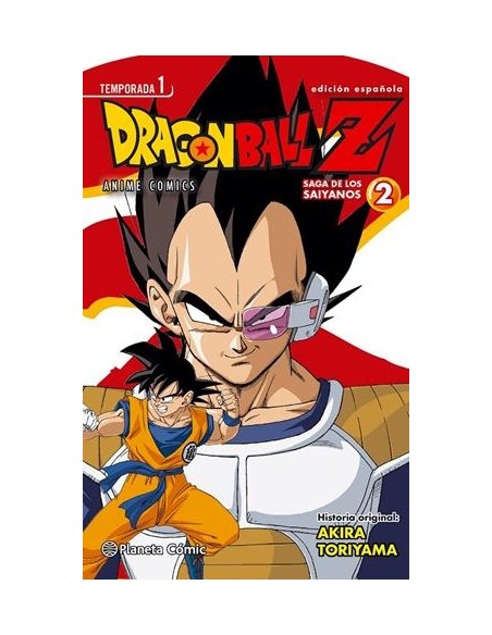 DRAGON BALL Z ANIME COMICS TEMPORADA 1: SAGA DE LOS SAIYANOS 2