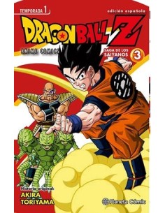 DRAGON BALL Z ANIME COMICS TEMPORADA 1: SAGA DE LOS...