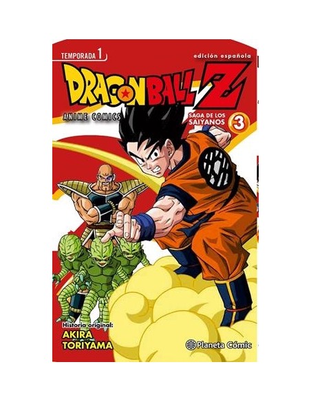 DRAGON BALL Z ANIME COMICS TEMPORADA 1: SAGA DE LOS SAIYANOS 3