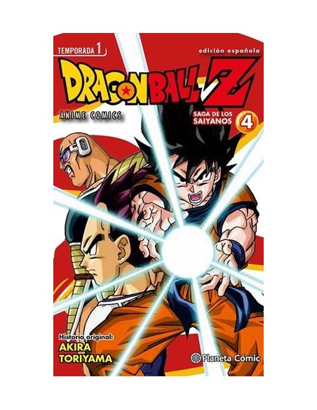 DRAGON BALL Z ANIME COMICS TEMPORADA 1: SAGA DE LOS SAIYANOS 4