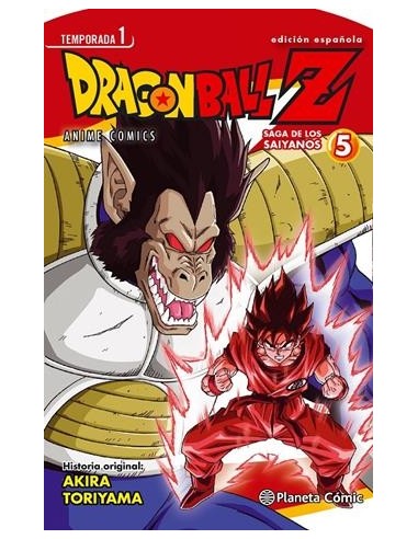 DRAGON BALL Z ANIME COMICS TEMPORADA 1: SAGA DE...
