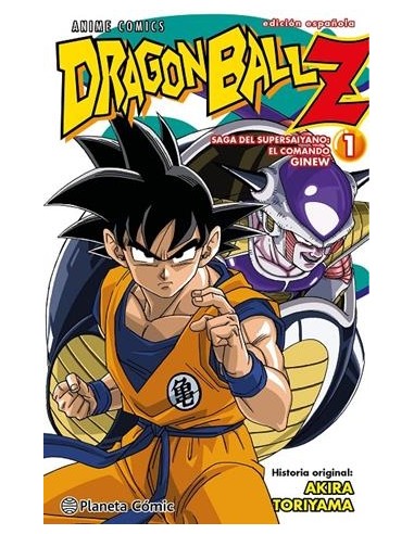 DRAGON BALL Z ANIME COMICS: SAGA DEL COMANDO...