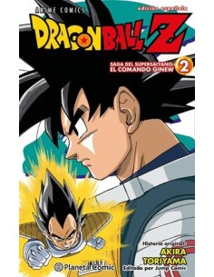 DRAGON BALL Z ANIME COMICS: SAGA DEL COMANDO GINEW Nº02