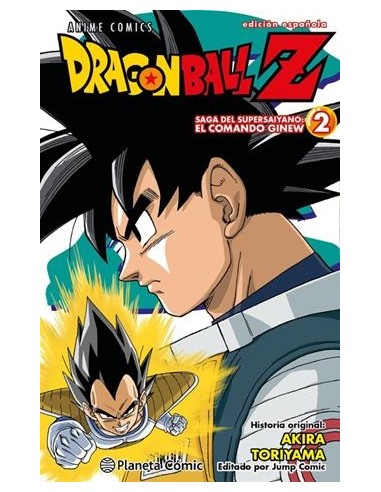 DRAGON BALL Z ANIME COMICS: SAGA DEL COMANDO...