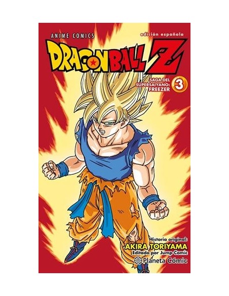 DRAGON BALL Z ANIME COMICS: SAGA DEL SUPERGUERRERO FREEZER Nº03
