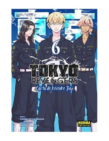 TOKYO REVENGERS: CARTA DE KEISUKE BAJI Nº06