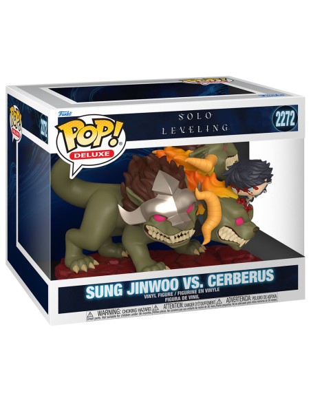 Solo Leveling Sung - POP Deluxe Jinwoo vs. Cerberus - Funko