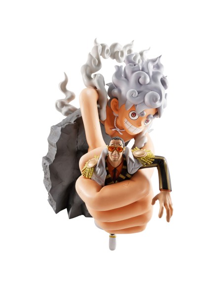 One Piece - Monkey D Luffy Gear 5 vs Borsalino Burst of Energy - Ichibansho