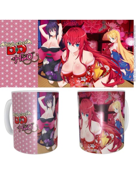 High School DxD Hero - Taza Cerámica Gremory & Friends - Sakami Merchandise