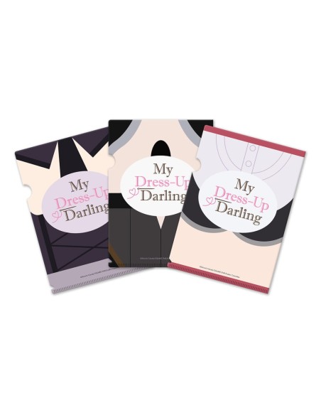 My Dress-Up Darling - Set de 3 Fundas transparentes Ver. 02 - Sakami Merchandise