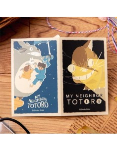 Mi vecino Totoro - Pegatinas Catbus & Flying Totoro Retro...