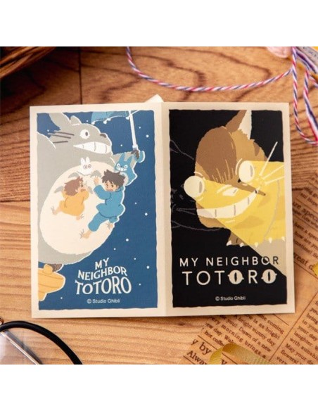 Mi vecino Totoro - Pegatinas Catbus & Flying Totoro Retro - Movic