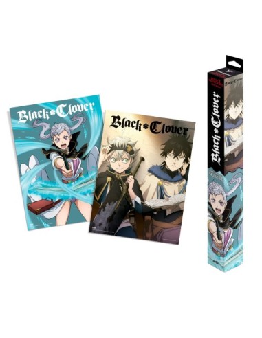 Black Clover - Set de 2 minipóster - Grupo Erik