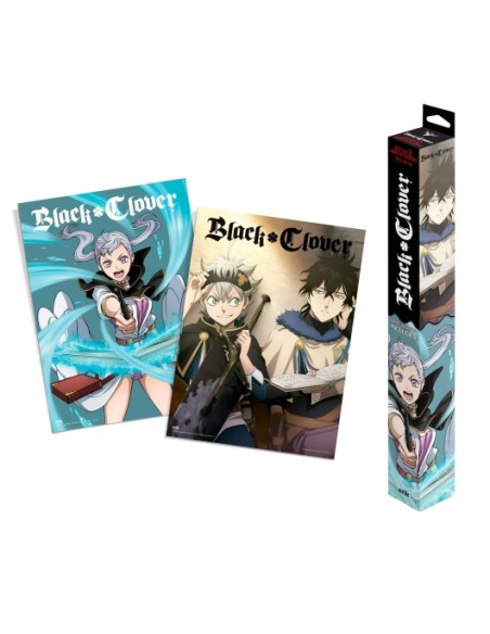 Black Clover - Set de 2 minipóster - Grupo Erik