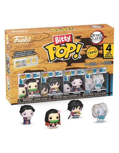 Kimetsu no Yaiba - Pack de 4 Figuras - Bitty POP!