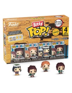 Kimetsu no Yaiba - Pack de 4 Figuras - Bitty POP!