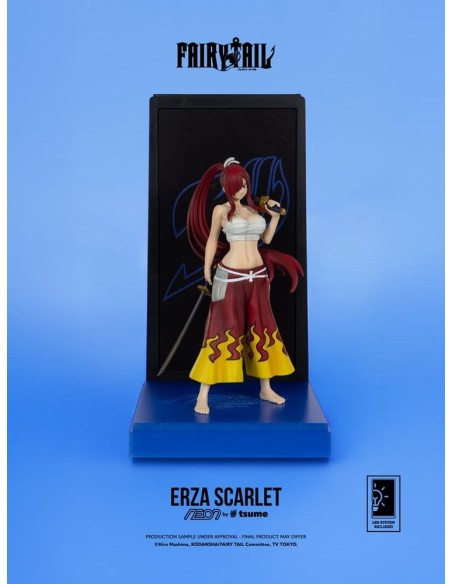 Fairy Tail - Neon Figura Erza Scarlet - Tsume