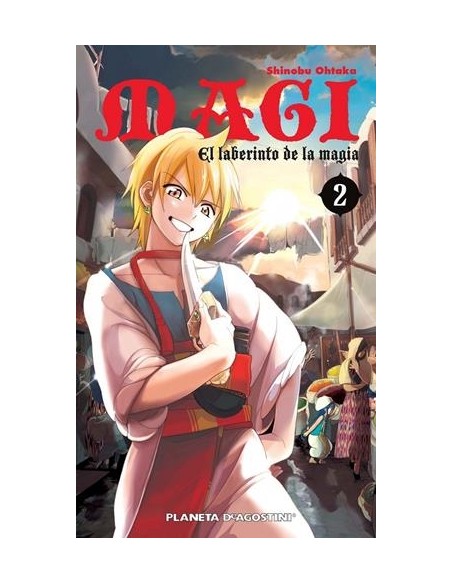 MAGI EL LABERINTO DE LA MAGIA Nº02