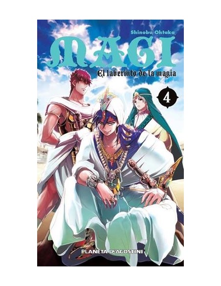 MAGI EL LABERINTO DE LA MAGIA Nº04