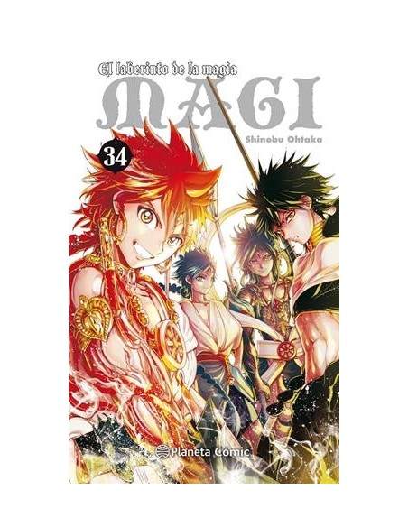 MAGI EL LABERINTO DE LA MAGIA Nº34